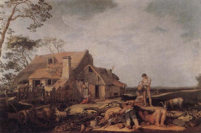 BLOEMAERT, Abraham Landscape with Peasants Resting